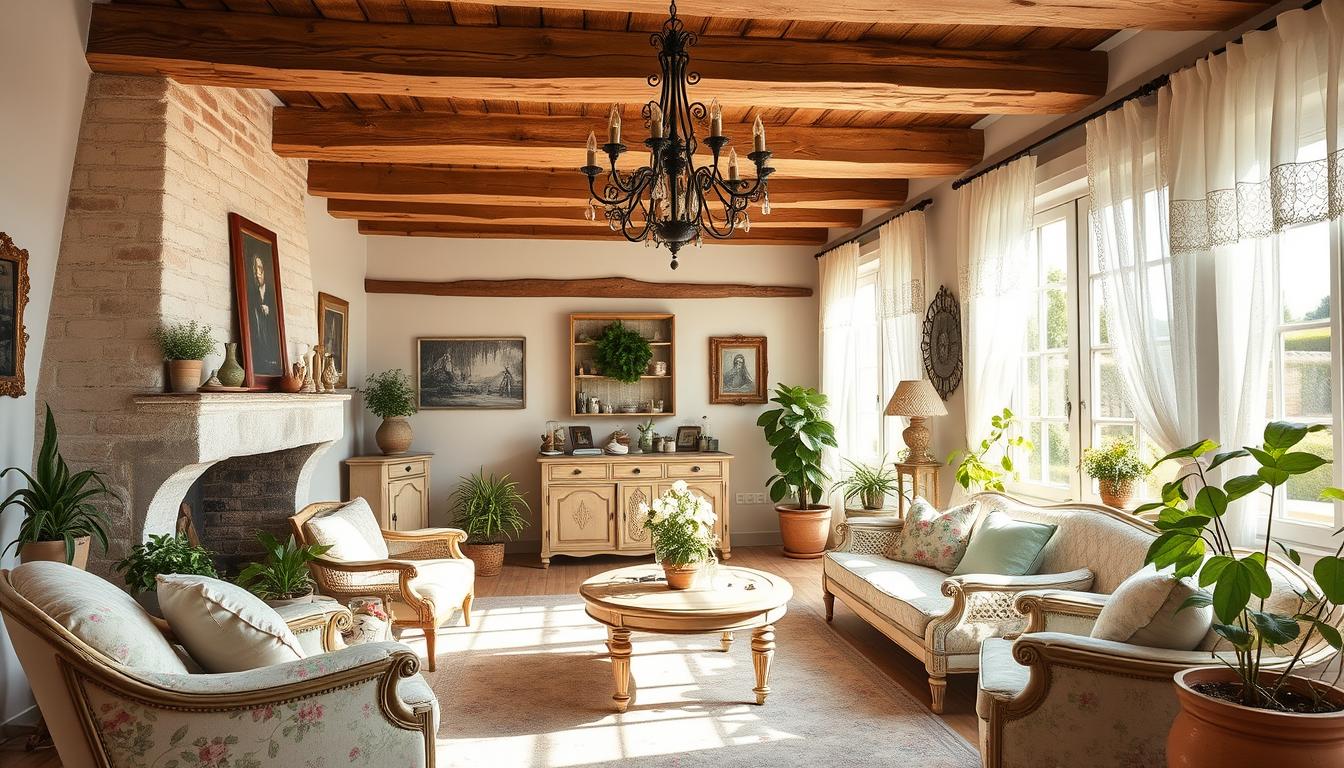 20 Cozy French Cottage Living Room Decor Ideas French c