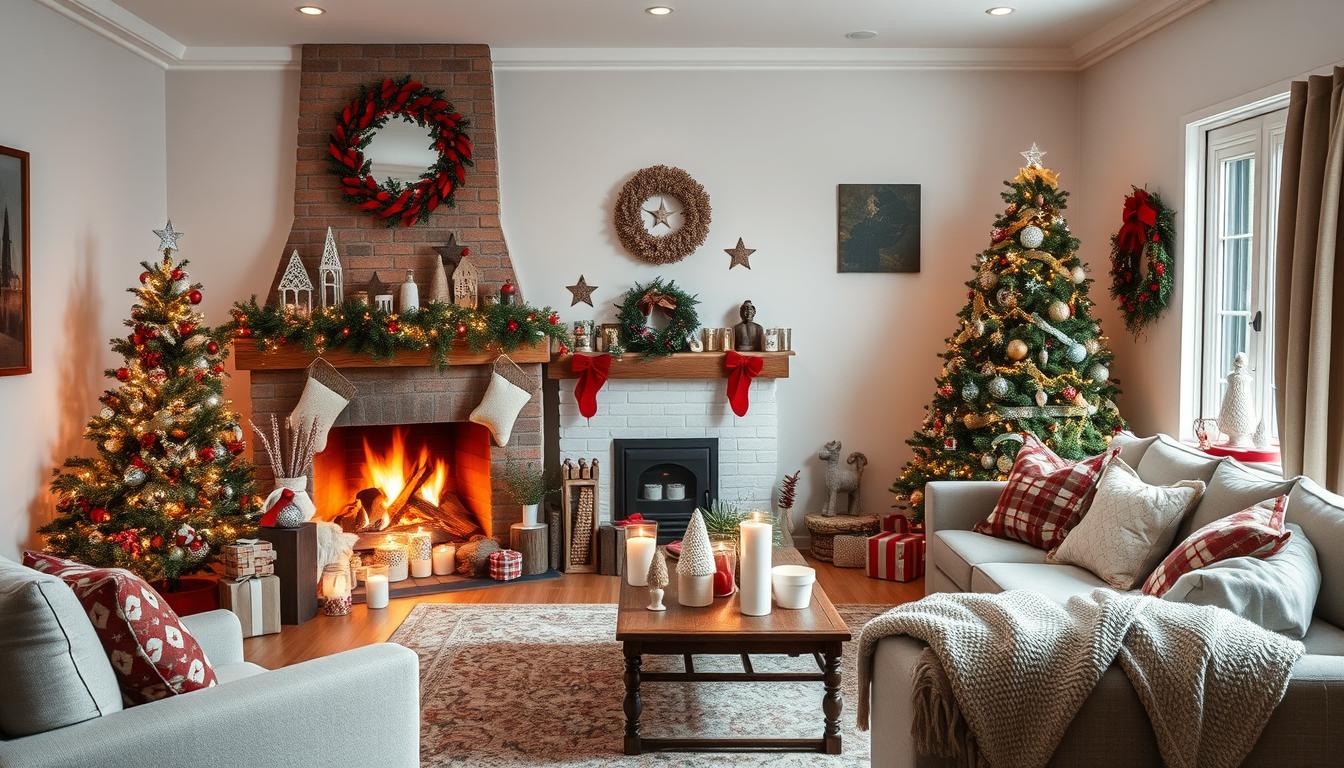 20 ideas of decoration of house for Christmas