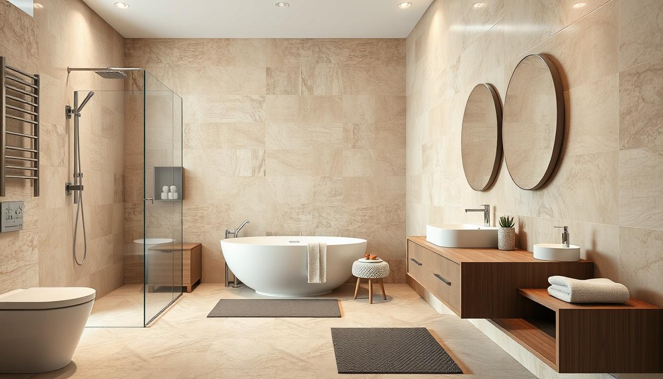 Beautiful Bathroom Tile Design Ideas