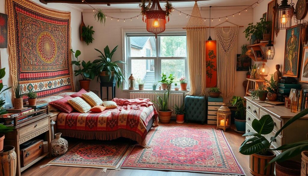 eclectic bedroom designs