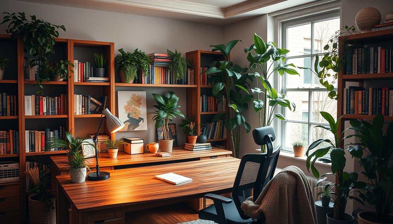 how to create cozy home office