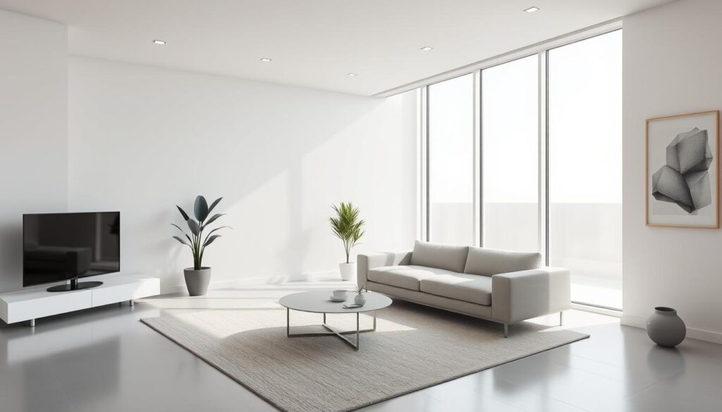 minimalist living room
